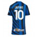 Maillot de foot Inter Milan Lautaro Martinez #10 Domicile vêtements Femmes 2024-25 Manches Courtes